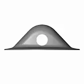 Шайба леера средняя