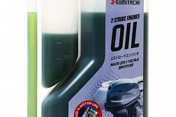 Масло Sumitachi 2-stroke engines oil TC-W3 1L с дозатором