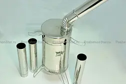 Печь рыбака PS10 с экранами