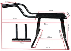 Рама для сидения для лодок ПВХ на лик-трос (мод. 3)