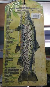 Доска разделочная сувенирная Рыба