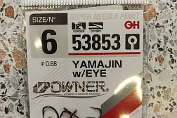 Крючки OWNER 53853 Yamajin w\EYE