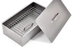 Коптильня 480х280х170 мм, нерж. сталь (НПО Кедр)