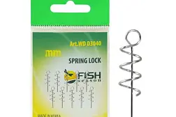 Спираль с направляющей для фиксации приманки