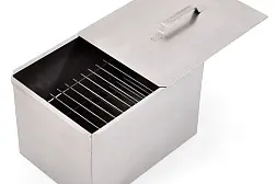 Коптильня 380х280х270 мм, нерж. сталь (НПО Кедр)