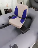 Кресло в лодку мягкое с поворотным механизмом