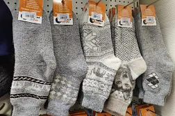 Носки шерстяные деревенские (р-р 27)