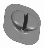 Якорный рым-утка средний для лодки ПВХ