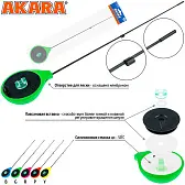 Удочка зимняя балалайка AKARA Universal GL