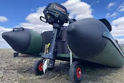 Транцевые колеса "Окунь П" (оцинк. сталь)