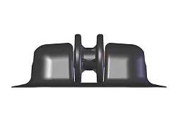 Ролик якорный для лодки ПВХ (овал)