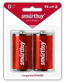 Батарейки алкалиновые тип D LR20 1.5V Smartbuy (2 шт)