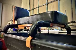 Травмобезопасные накладки для сидушек на волокуши