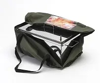 Коптильня 45х25х25 см с гидрозатвором, из нержавеющей стали 1.5 мм