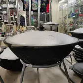 Казан чугунный 22 литра с крышкой (Узбекистан)