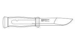 Нож Morakniv Outdoor 2000 orange