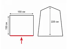 Палатка душ-туалет Totem PRIVAT (V2)