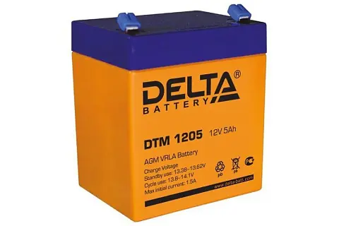 Аккумуляторная батарея Delta DTM 1205 (12V 5Ah)