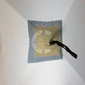 Палатка зимняя куб Следопыт Premium 1.8х1.8 м, 3 слоя, цв. олива/белый