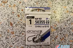 Крючки OWNER 50355 Chinu w/Eye
