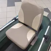 Кресло в лодку мягкое с поворотным механизмом