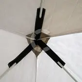 Палатка зимняя куб Следопыт Premium 1.8х1.8 м, 3 слоя, цв. олива/белый