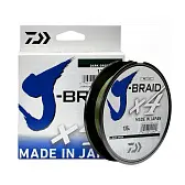 Шнур плетеный Daiwa J-Braid X4 135 m dark green