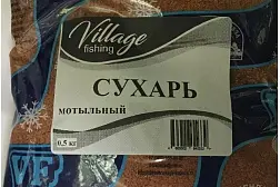 Сухарь мотыльный красный Village Fishing 0.5 кг