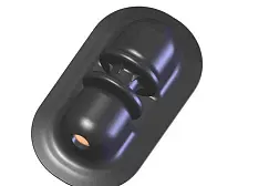 Ролик якорный для лодки ПВХ (овал)