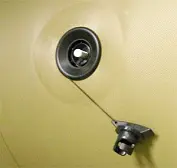 Клапан лодочный Bravo 2005 черный