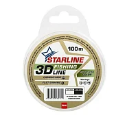 Леска монофильная Starline 3D Chameleon 100 m