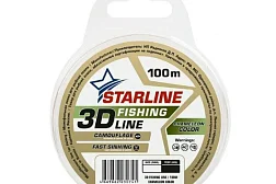 Леска монофильная Starline 3D Chameleon 100 m
