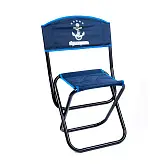 Стул складной со спинкой Адмирал средний (сталь)