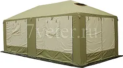 Садовая беседка Митек Пикник-ЛЮКС 6.0х3.0 м