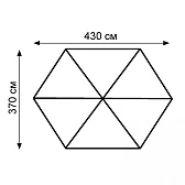 Пол съемный для шатров Mosquito