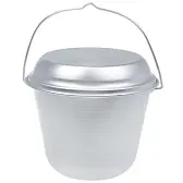 Котелок штампованный алюминий 9 л (конический)