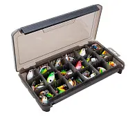 Коробка для приманок КДП-2 дымка (230*115*35)