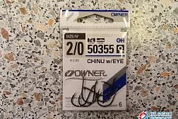 Крючки OWNER 50355 Chinu w/Eye