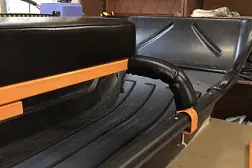 Травмобезопасные накладки для сидушек на волокуши