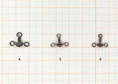 Вертлюжок цилиндрический на три направления