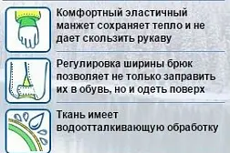 Костюм зимний для рыбалки Чайка ЭВЕРЕСТ (синий)