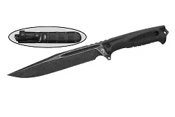 Нож НОКС "Атлант-3" темный, сталь AUS-8