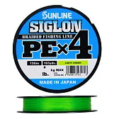 Шнур Sunline SIGLON PEx4 Light Green 150 m