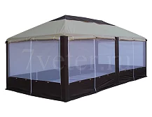Шатёр беседка для дачи Митек Пикник-Элит 6.0х3.0 м