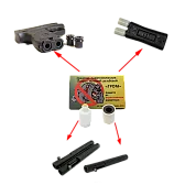Патрон свето-шумовой резьбовой "ГРОМ" (15 шт)