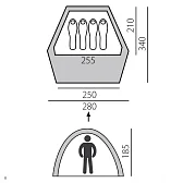 Палатка быстросборная BTrace HOME 4