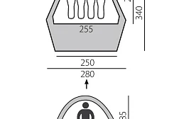 Палатка быстросборная BTrace HOME 4