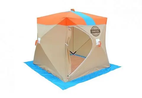 Палатка для зимней рыбалки Омуль Куб 2