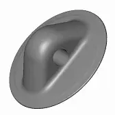 Шайба леера средняя