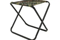 Табурет складной большой Кедр стандарт (сталь)